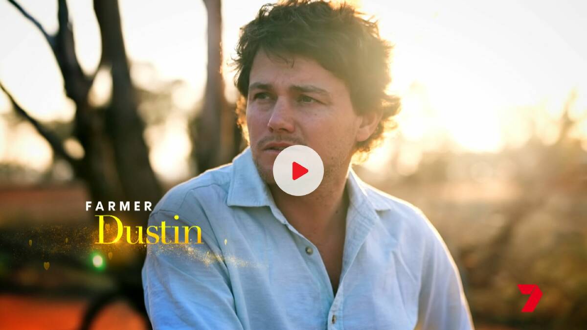 Farmer Dustin is looking for forever-love. Picture by Channel 7